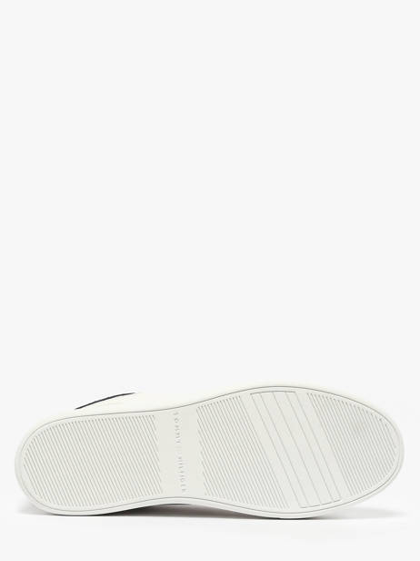 Sneakers Uit Leder Tommy hilfiger Wit women 902002Y ander zicht 4