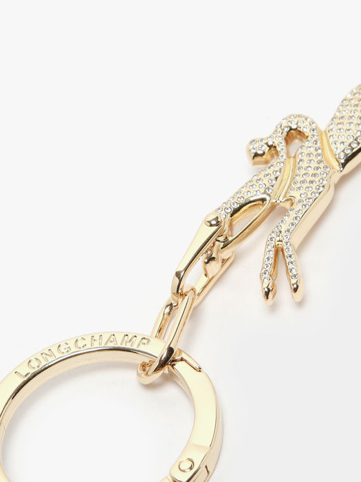 Longchamp Porte-clés cheval animation st Sleutelhanger Goud