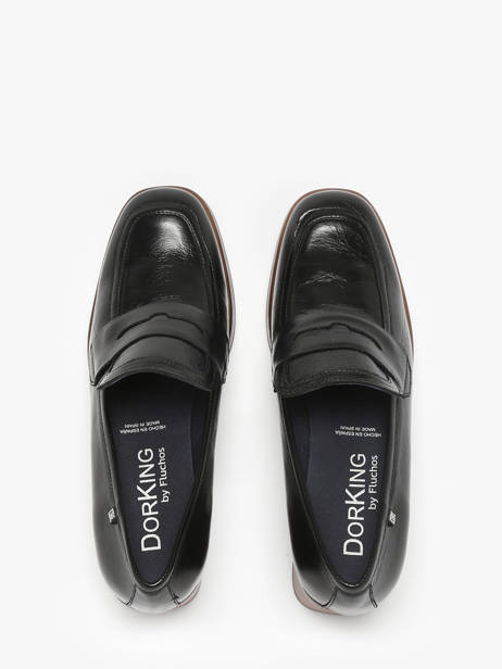 Mocassins Cristel Uit Leder Dorking Zwart women D9334 ander zicht 3