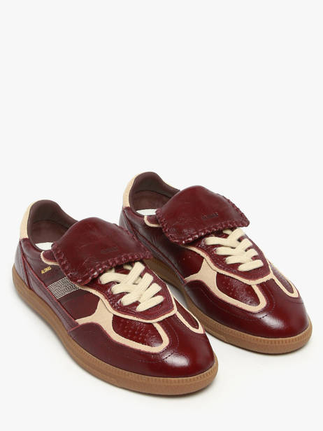 Sneakers Uit Leder Alohas Rood women 10082905 ander zicht 1