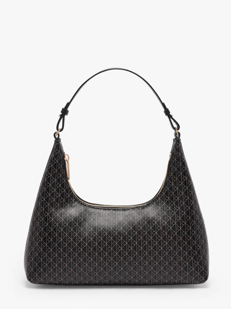 Schoudertas Coated Emblem Gerecycleerd Polyester Calvin klein jeans Zwart coated emblem 4F3298G