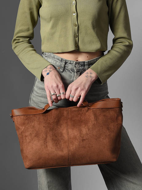 Handtas Wt Velvet Miniprix Bruin wt velvet KJ62084 ander zicht 1