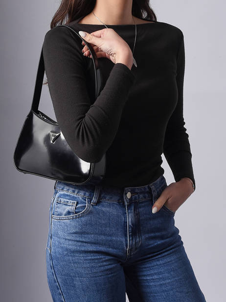 Schoudertas Arnela Polyurethaan Guess Zwart arnela NY949617 ander zicht 1