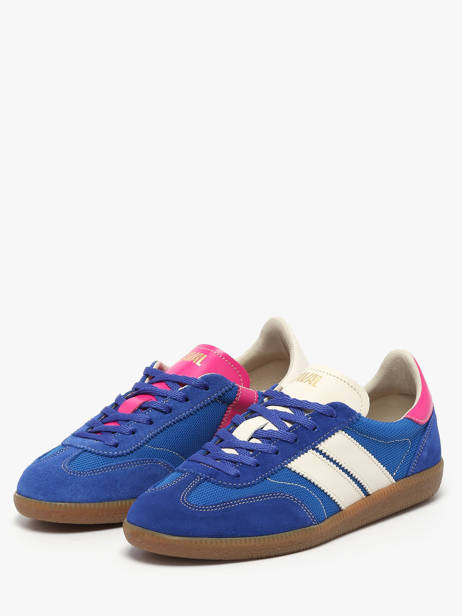 Sneakers Uit Leder Caval Blauw women BAPULS60 ander zicht 1