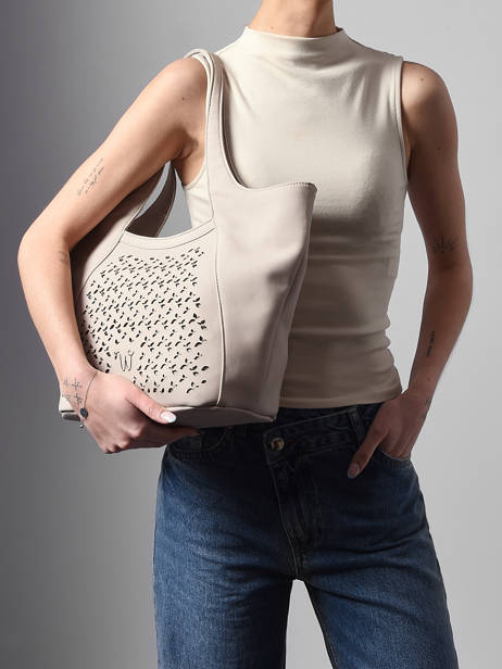 Schoudertas Zamia Woomen Beige zamia WZAM07 ander zicht 1