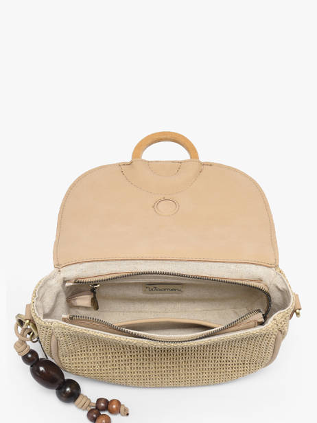 Cross Body Tas Crocus Estival Woomen Beige crocus estival WCRS03 ander zicht 3