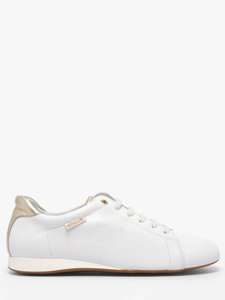 Sneakers Uit Leder Mephisto Wit women P5149766