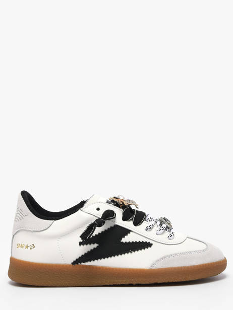 Sneakers Emily Uit Leder Semerdjian Wit women EMILY118