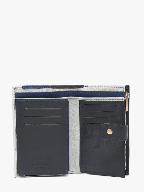 Portefeuille Bahia Leder Hexagona Blauw bahia 688265 ander zicht 2