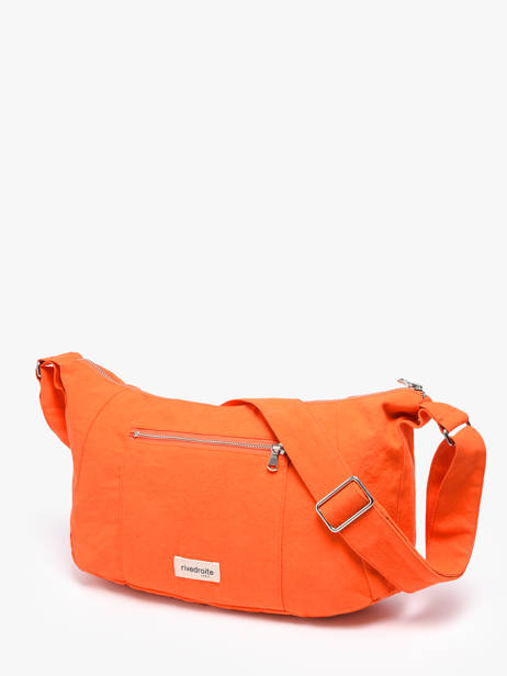 Cross Body Tas Mini Charlot Gerecycleerd Katoen Rivedroite Oranje timeless MCHARTIM ander zicht 2