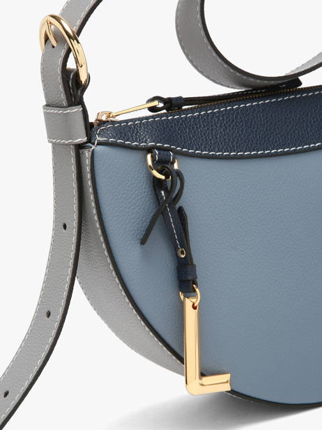 Cross Body Tas Faubourg Leder Lancel Blauw faubourg A13545 ander zicht 3