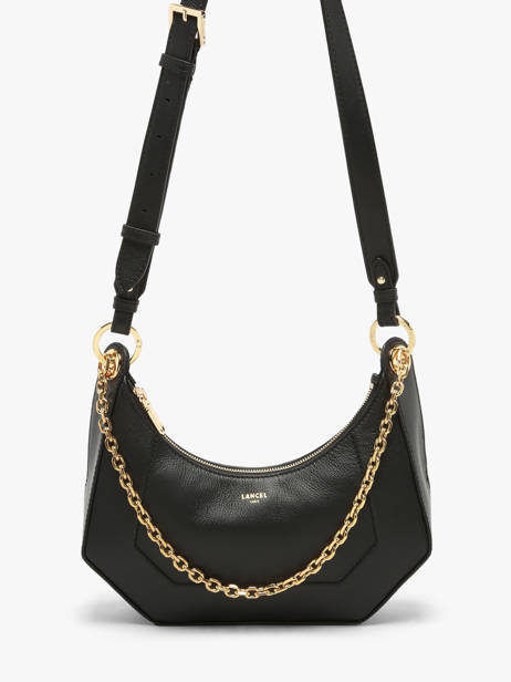 Cross Body Tas Croisette Leder Lancel Zwart croisette A13987 ander zicht 2