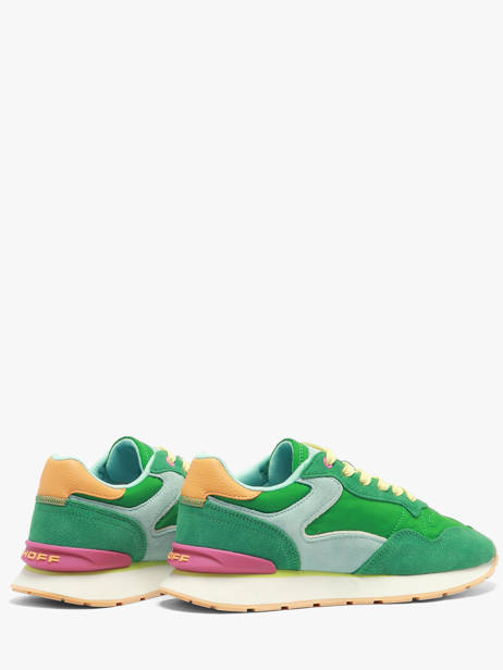 Sneakers City Uit Leder Hoff Groen women 12602014 ander zicht 2