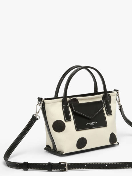 Cross Body Tas Canvas Kba Lancaster Wit canvas kba 49 ander zicht 2