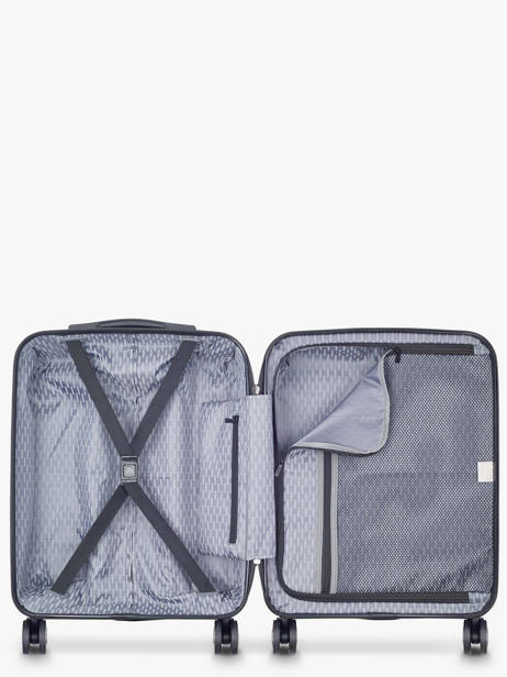 Handbagage Delsey Zwart air armour 800 ander zicht 3