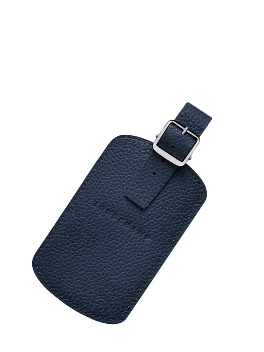 Longchamp Le foulonné Papierhouder Blauw