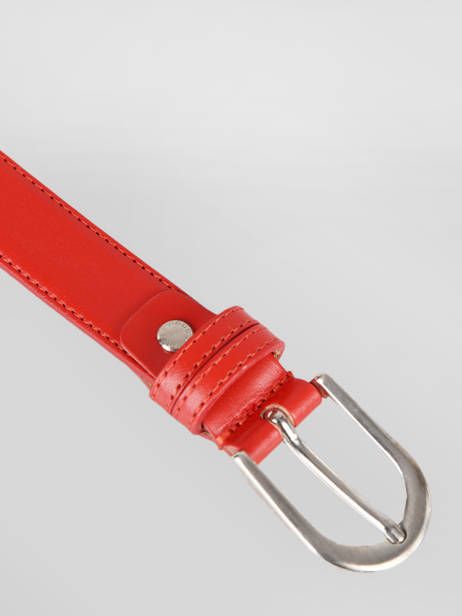 Riem Petit prix cuir Rood belt 21-35283 ander zicht 1