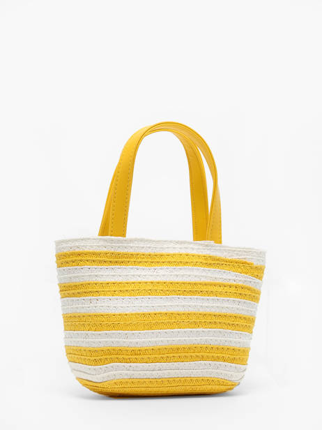 Handtas Le voyage en panier Geel kids PM374 ander zicht 3