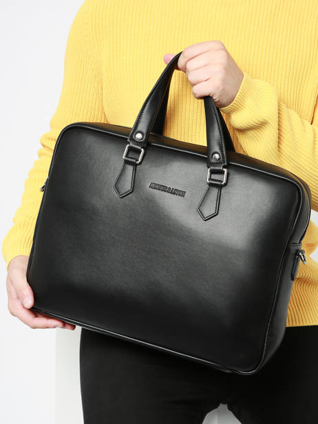 Documententas 2 Compartimenten Arthur & aston Zwart walter 3 ander zicht 1